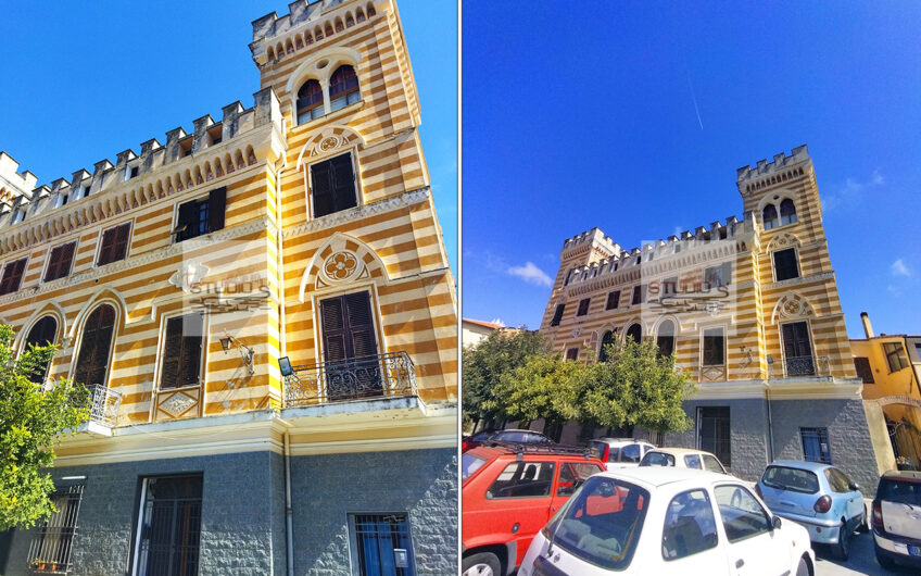 Castellaro – Ampio monolocale con balcone affacciato sulla piazza del castello